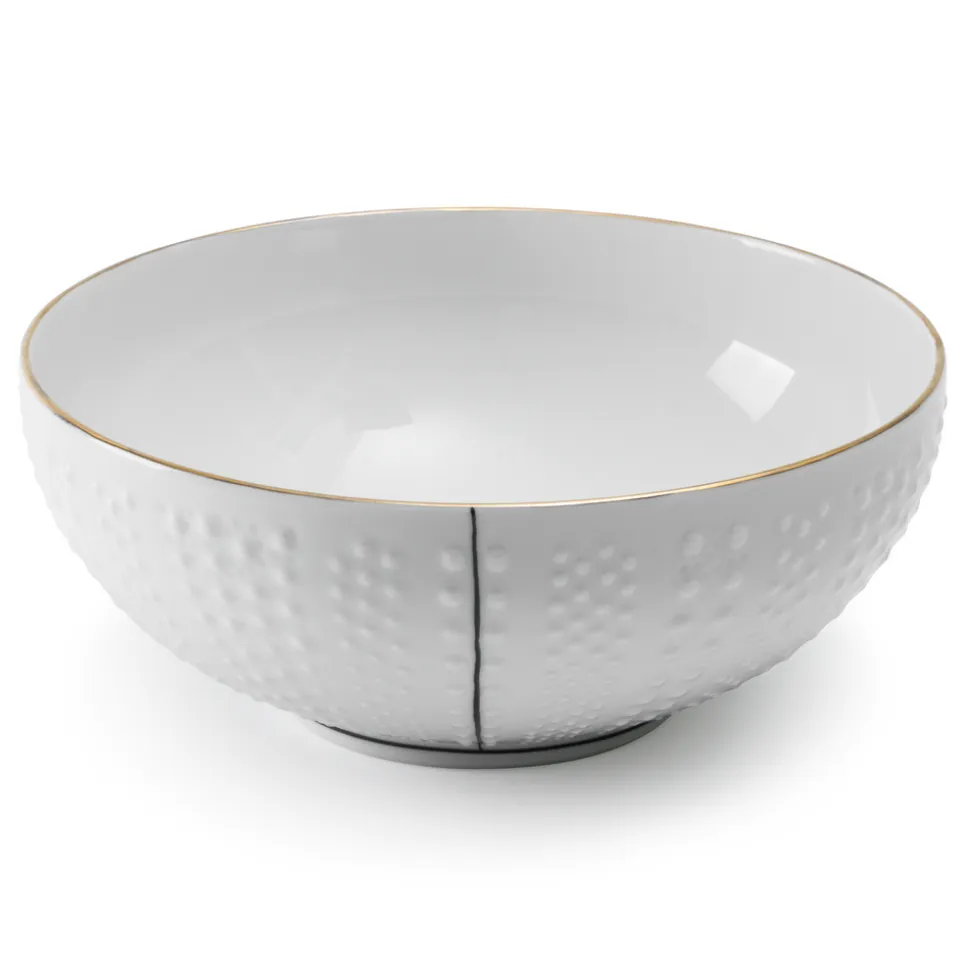 Coral Large Salad Bowl