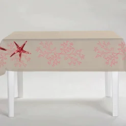 Coral Pink Corallo Tablecloth