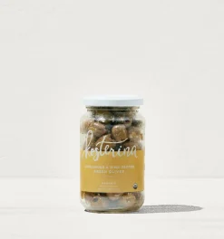 Coriander and Pink Pepper Green Olives