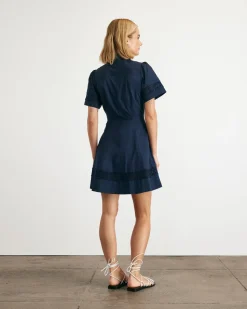 Corinne Dress in Midnight