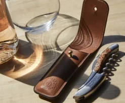Corkscrew & Case No. 245 in Vintage Black Leather