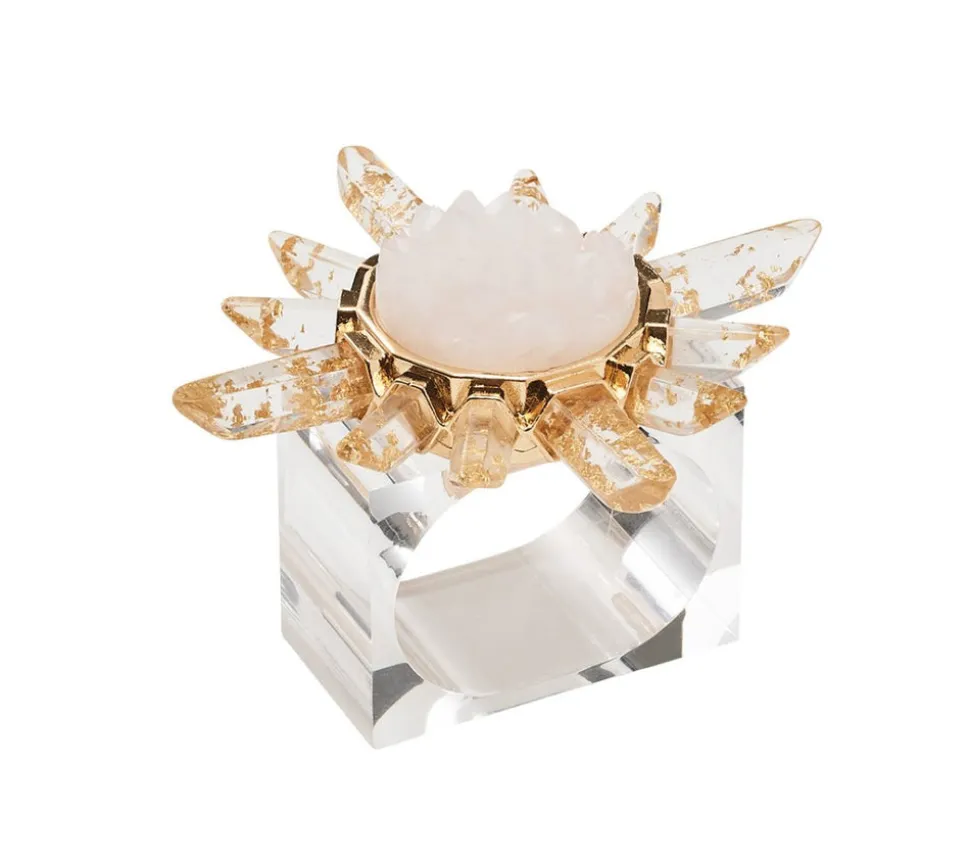 Coronet Napkin Ring, Set of 4 in a Gift Box