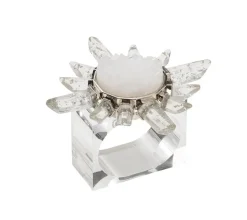 Coronet Napkin Ring, Set of 4 in a Gift Box