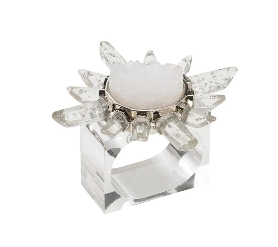 Coronet Napkin Ring, Set of 4 in a Gift Box