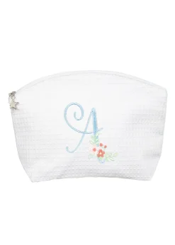 Cosmetic Waffle Weave Bag, Personalized