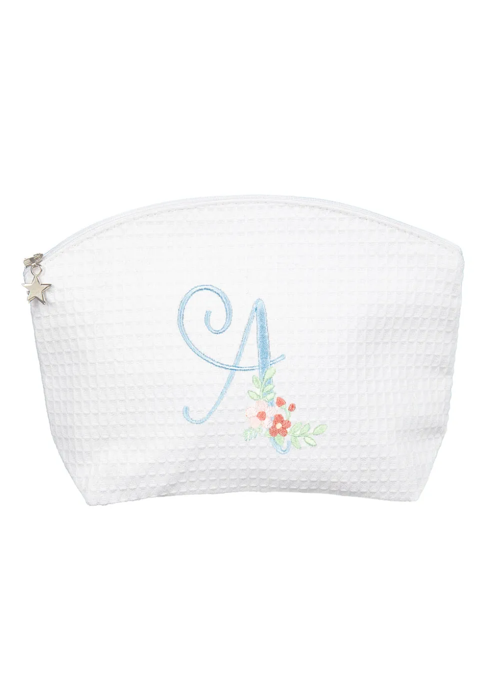 Cosmetic Waffle Weave Bag, Personalized