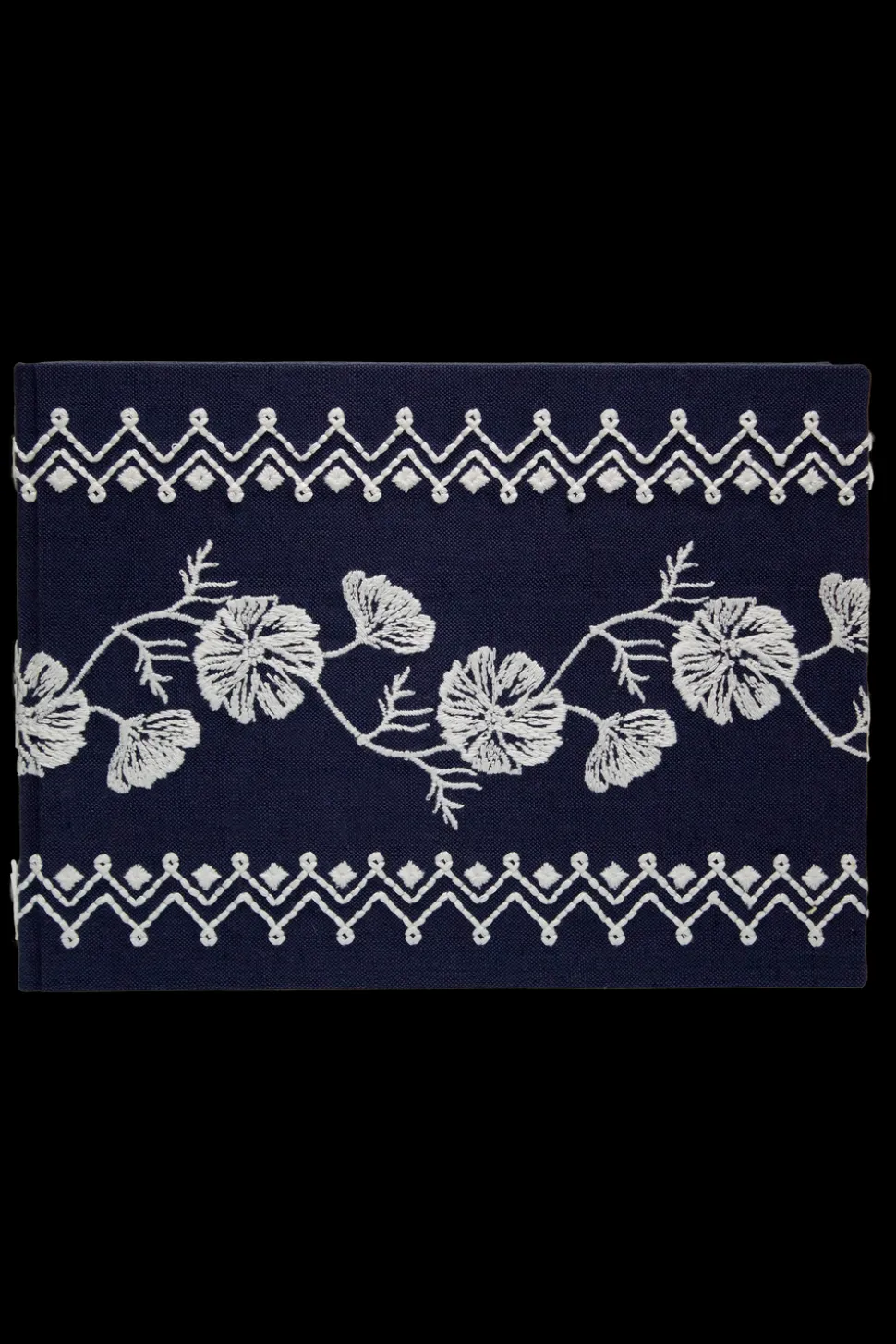 Cosmo Guest Book in Navy Stripe