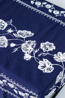 Cosmo Rectangular Tablecloth in Navy