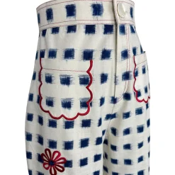 Costal Check Trousers