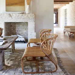 Coste Rattan Lounge Chair