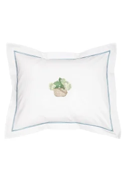 Cotton Percale Boudoir Pillow Cover
