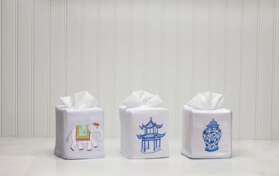 Cotton Tissue Box Cover