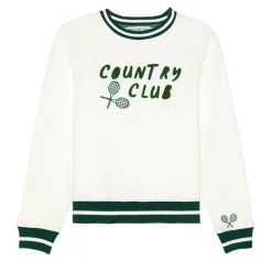 Country Club Sweatshirt in Cream