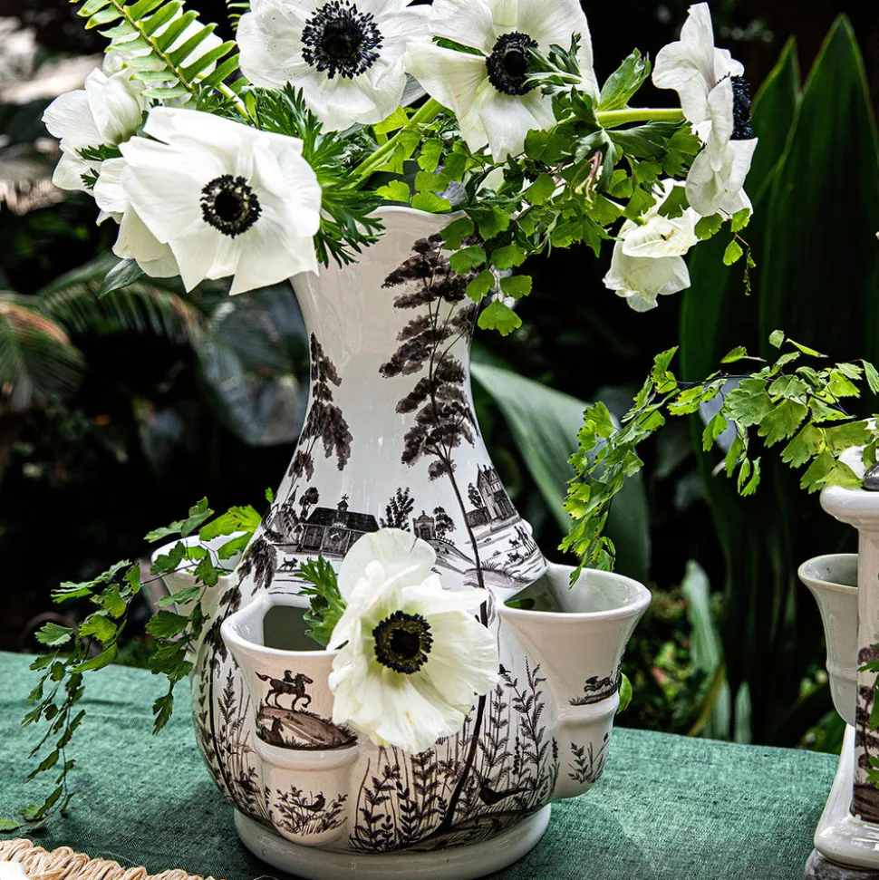 Country Estate 11.5" Tulipiere Vase in Flint Grey