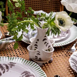 Country Estate 6" Tulipiere Vase in Flint Grey