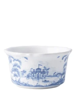 Country Estate Delft Blue Ramekin Tea Party Tent