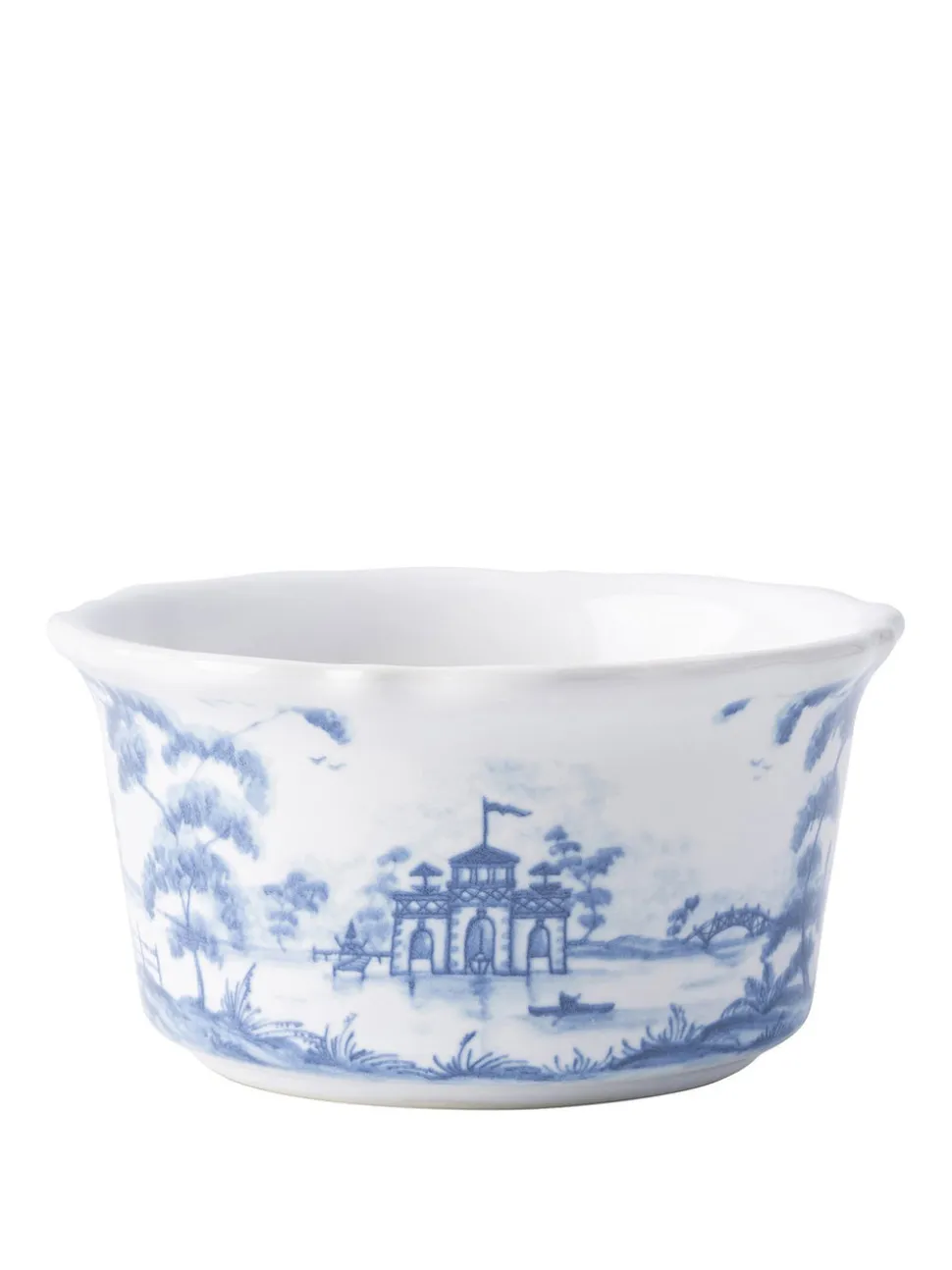 Country Estate Delft Blue Ramekin Tea Party Tent