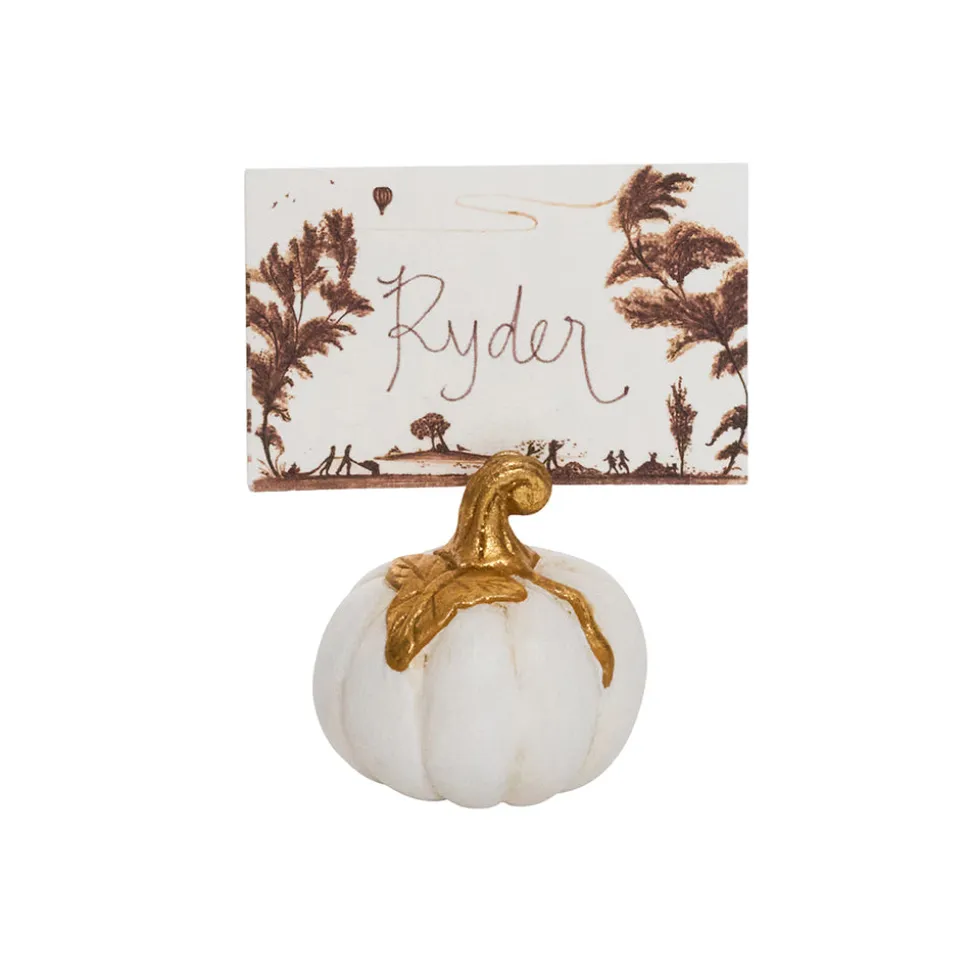 Country Estate Harvest Place Card in Sepia, Set of 12