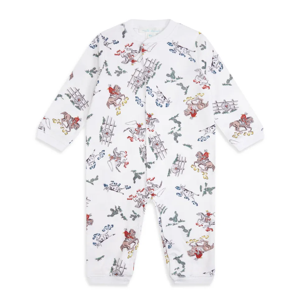 Cowboy Sleepsuit in Cream