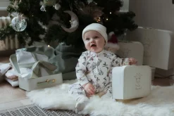 Cowboy Sleepsuit in Cream