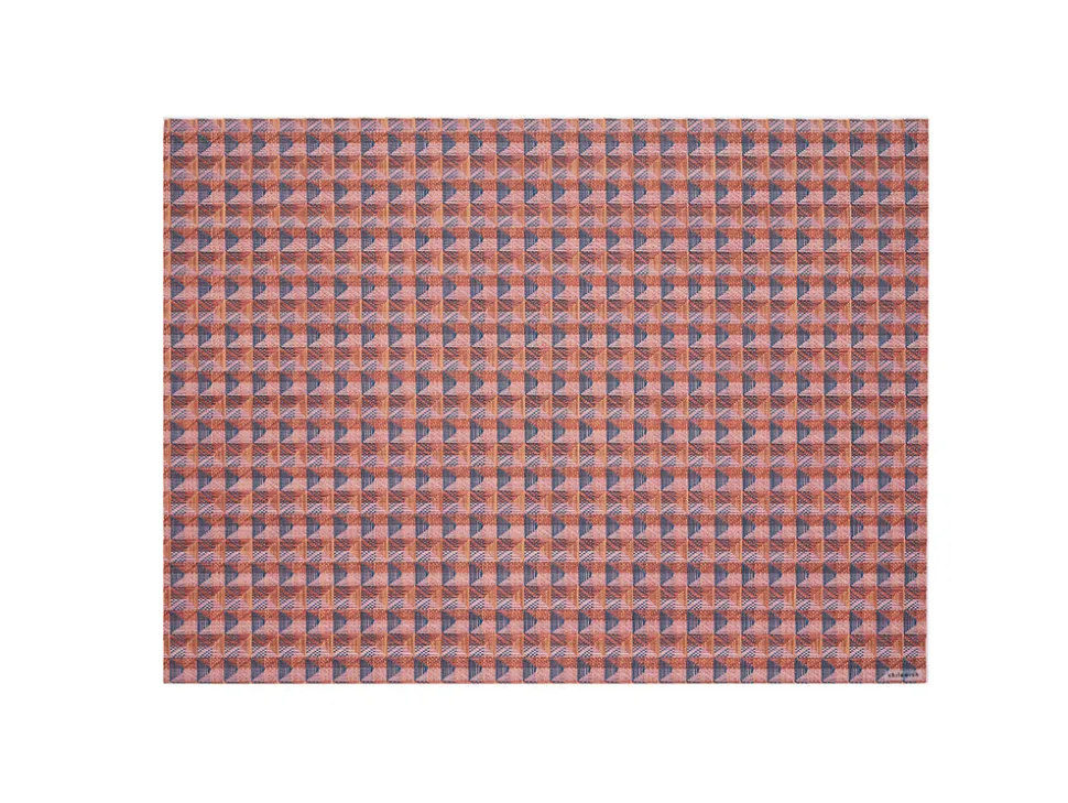 Crane Rectangular Placemat in Raspberry