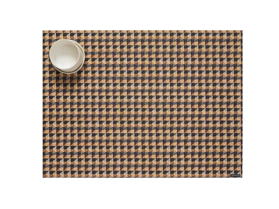 Crane Rectangular Placemat in Honey