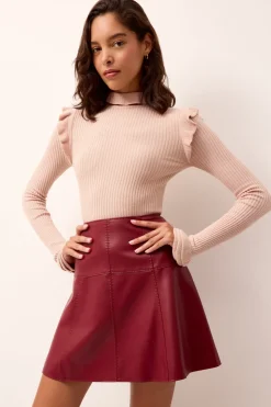 Crawford Skirt in Brick