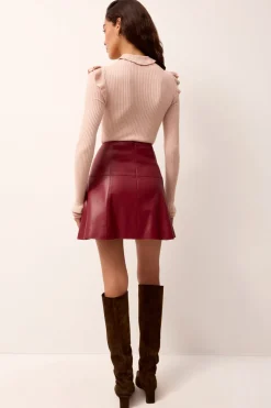 Crawford Skirt in Brick