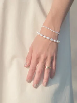 Crew Bracelet in White