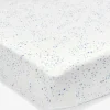 Crib Sheet in Blue Star