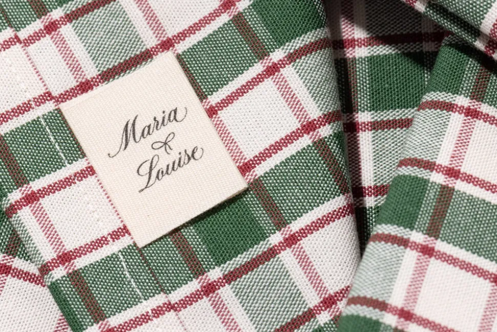 Crimson Grove Plaid Napkins in Green, Set of 4