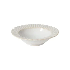 Cristal Collection Pasta Plates in White, Set of 6