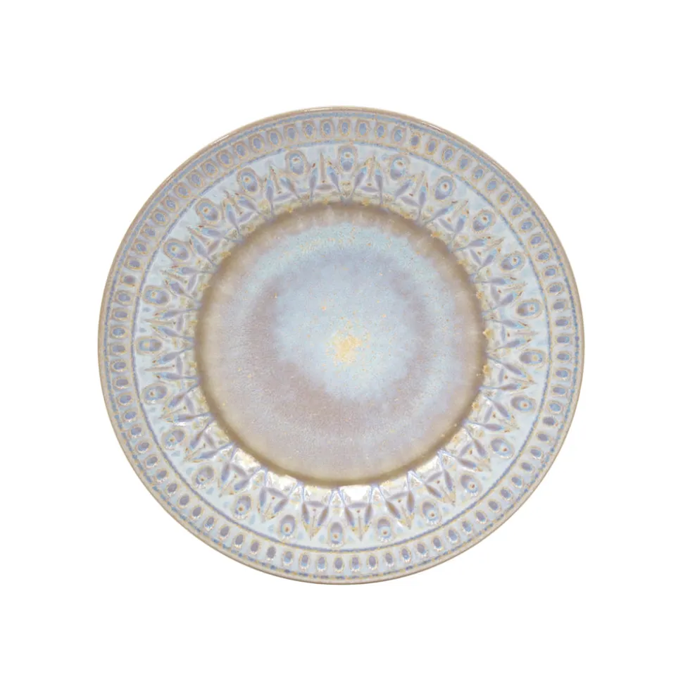 Cristal Collection Salad Plates in Nacar, Set of 6