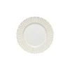Cristal Collection Salad Plates in White, Set of 6