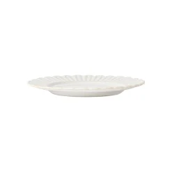 Cristal Collection Salad Plates in White, Set of 6
