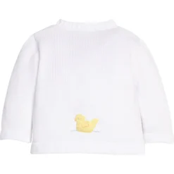 Crochet Cardigan in Duck