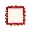 Crochet Embellished Cocktail Napkins, Set of 6