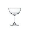 Crystal Champagne Saucers with Bands Design