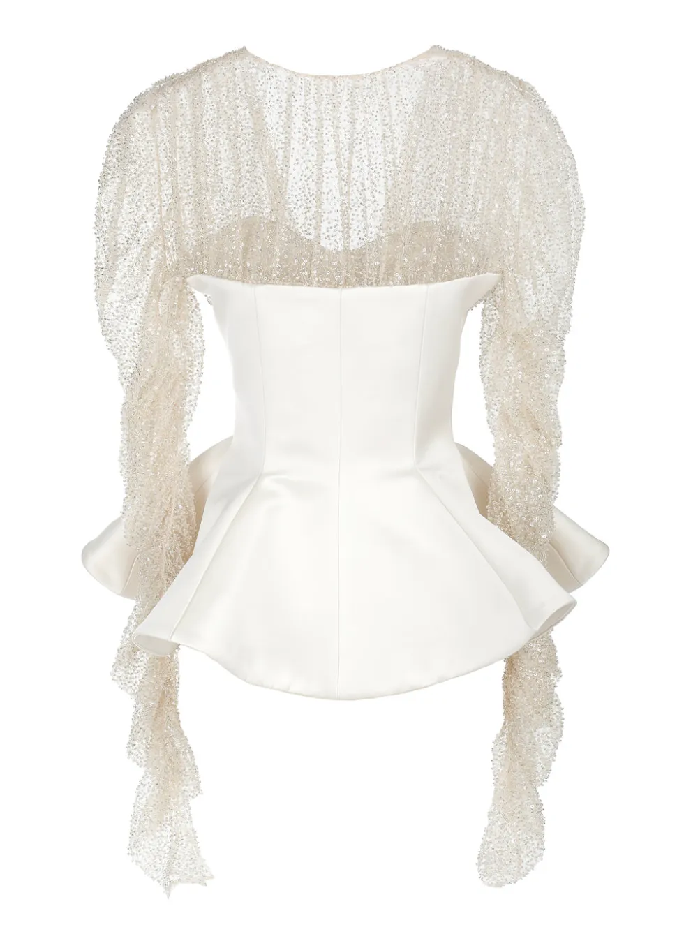 Crystal Peplum Corset