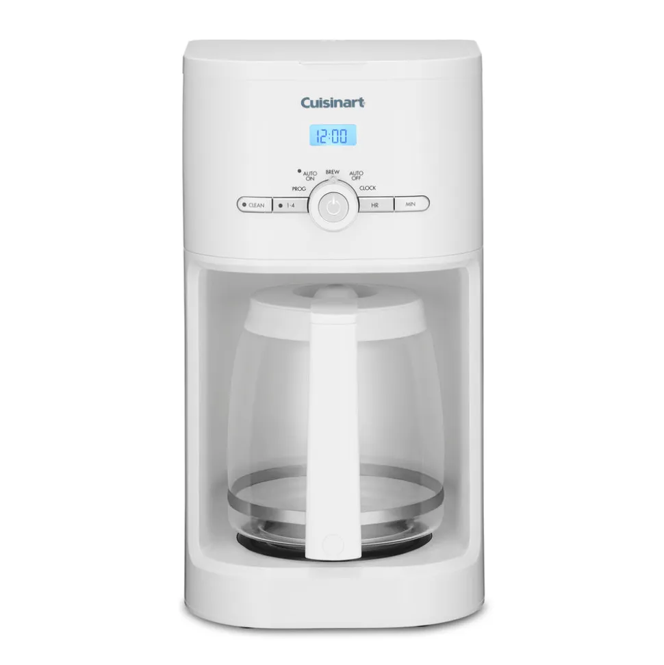 12-Cup Classic Programmable Coffee Maker in White