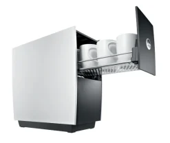 Cup Warmer with Two Drawers