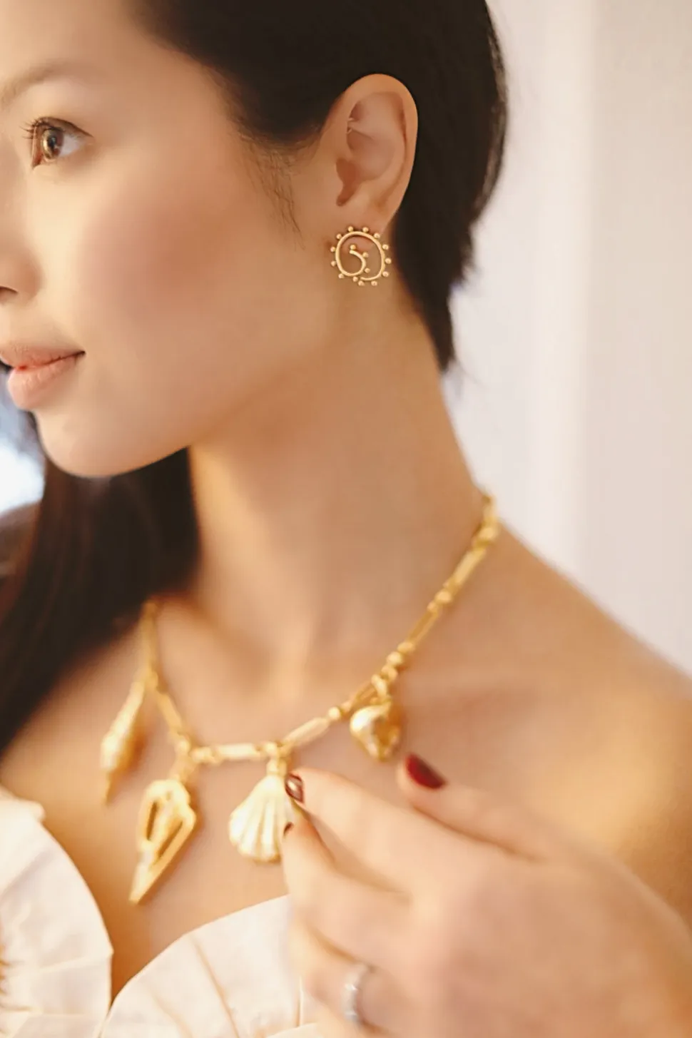 Curl Earrings