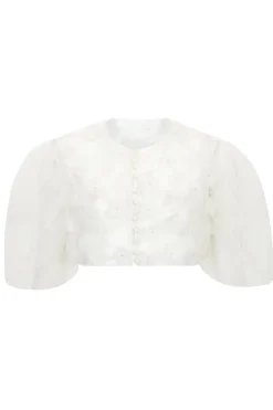 Cusani Top With Flowers