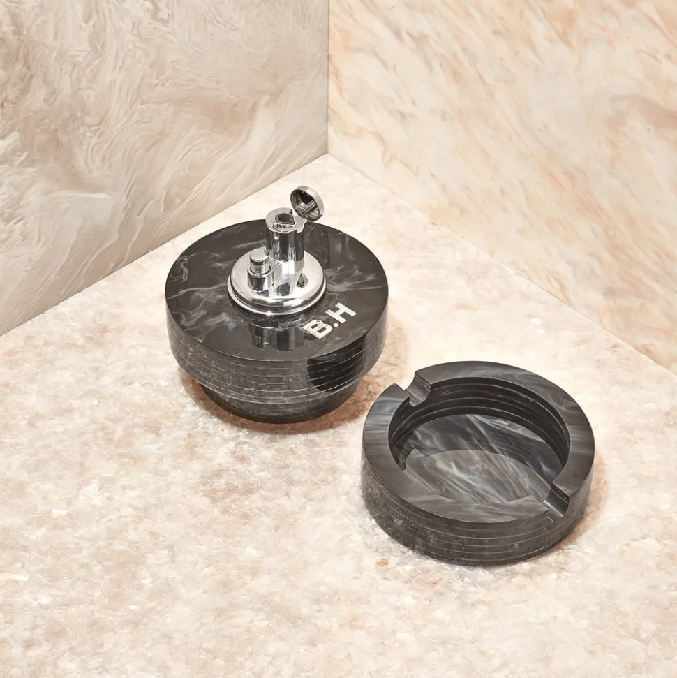 Custom Initials Tabletop Lighter