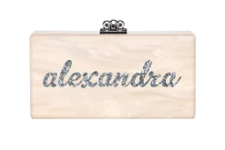 Custom Slim Jean Clutch in Pearlescent