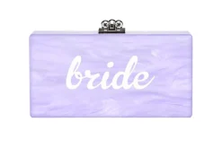 Custom Slim Jean Clutch in Pearlescent