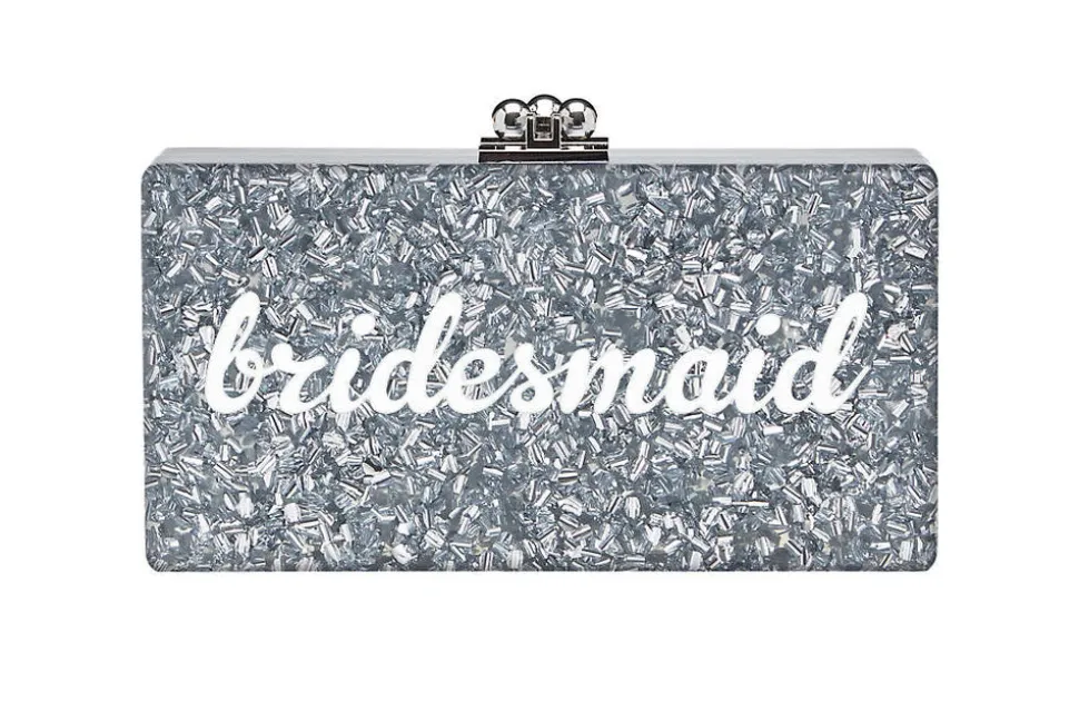 Custom Slim Jean Clutch in Confetti