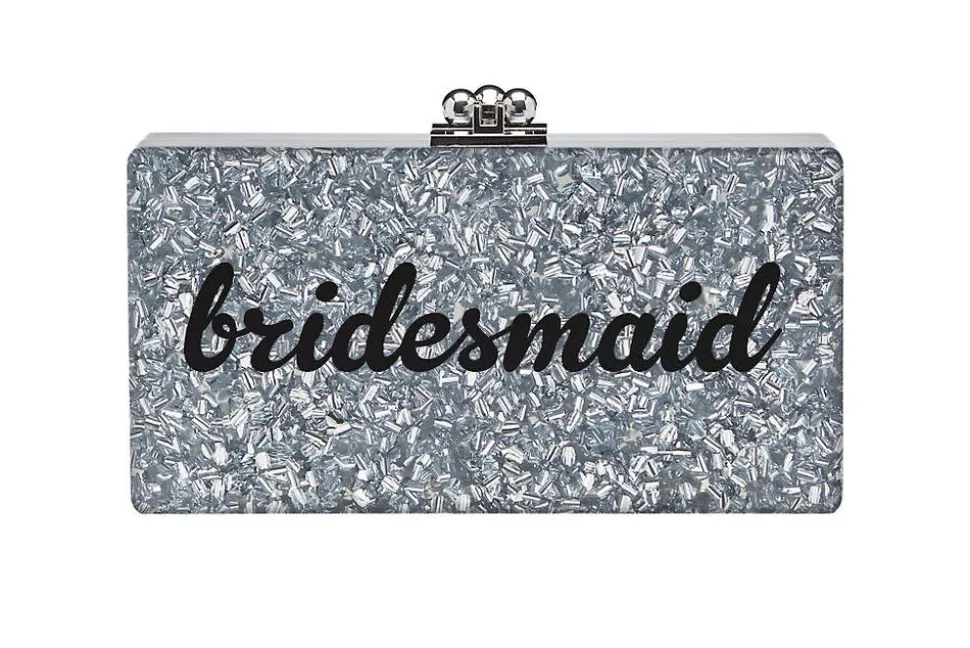 Custom Slim Jean Clutch in Confetti