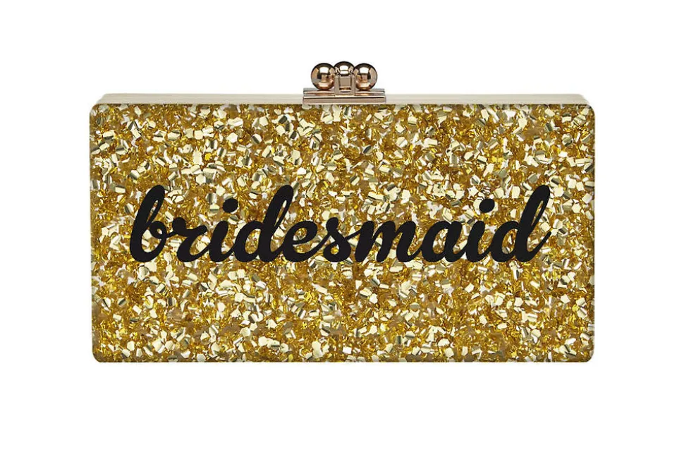 Custom Slim Jean Clutch in Confetti