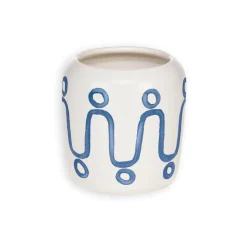 Cycladic Blue Vase